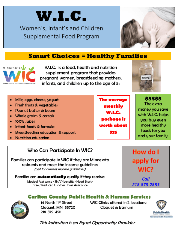 WIC Flyer update